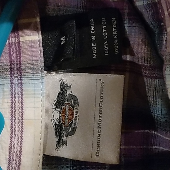 Harley Davidson Snap button up shirt - Picture 4 of 4